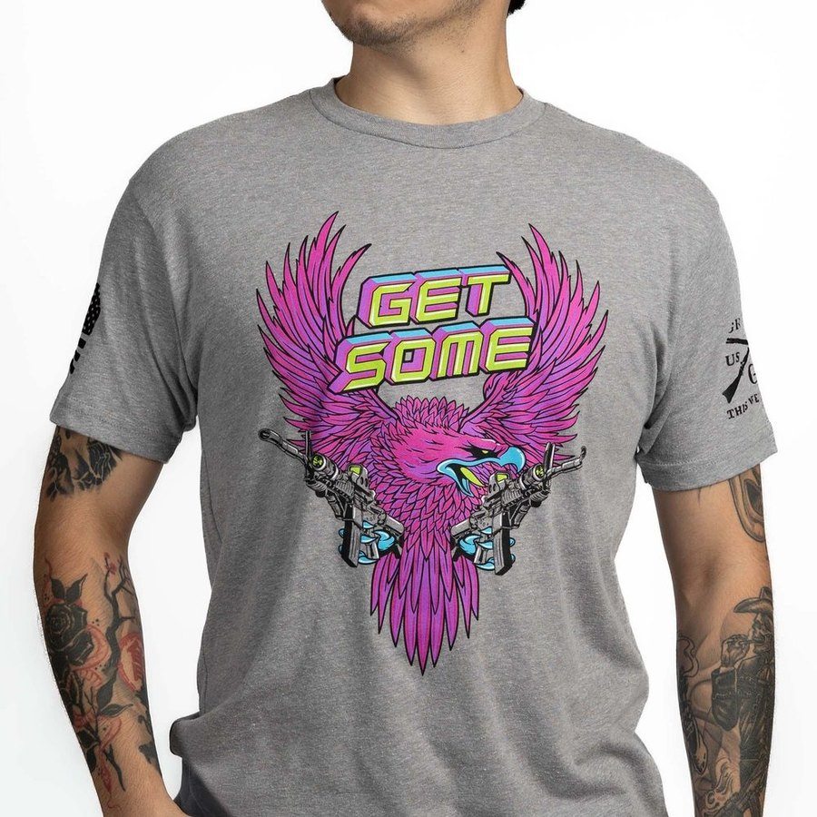 Get Some T-Shirt - Dark Heather Gray - Image 6