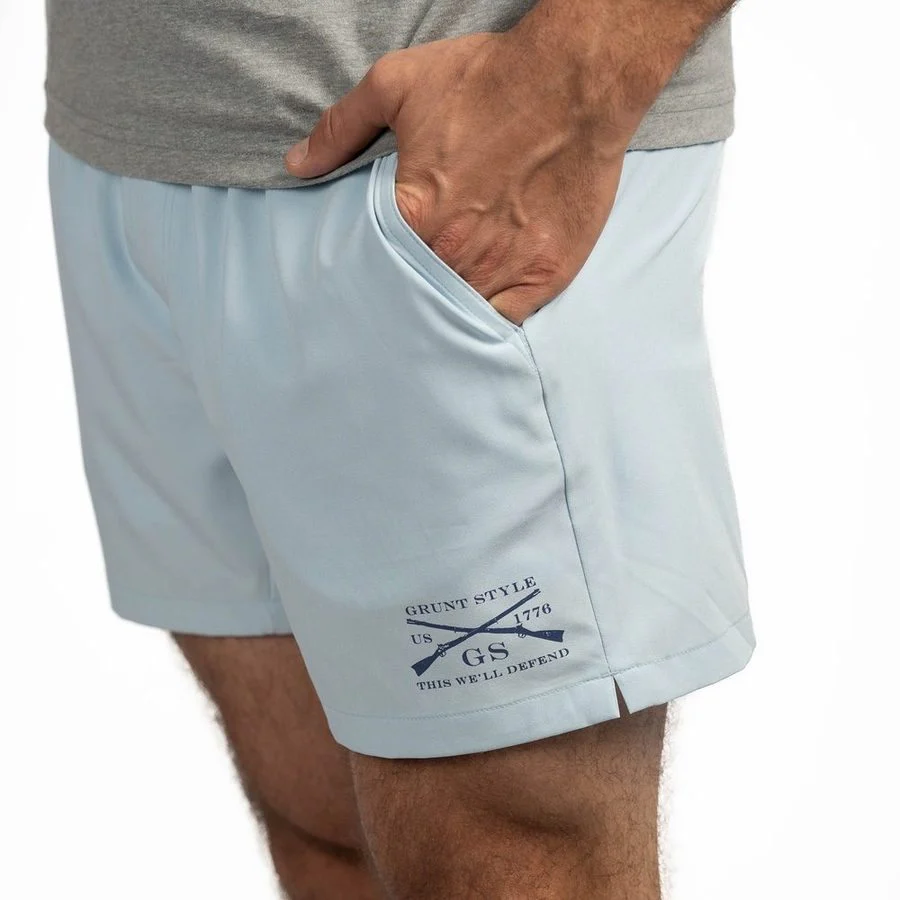 Grunt Short 5" Inseam - Sky Blue - Image 7