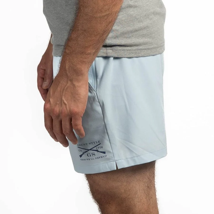 Grunt Short 5" Inseam - Sky Blue - Image 8
