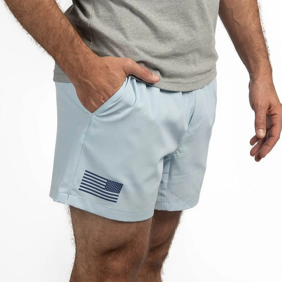 Grunt Short 5" Inseam - Sky Blue - Image 9