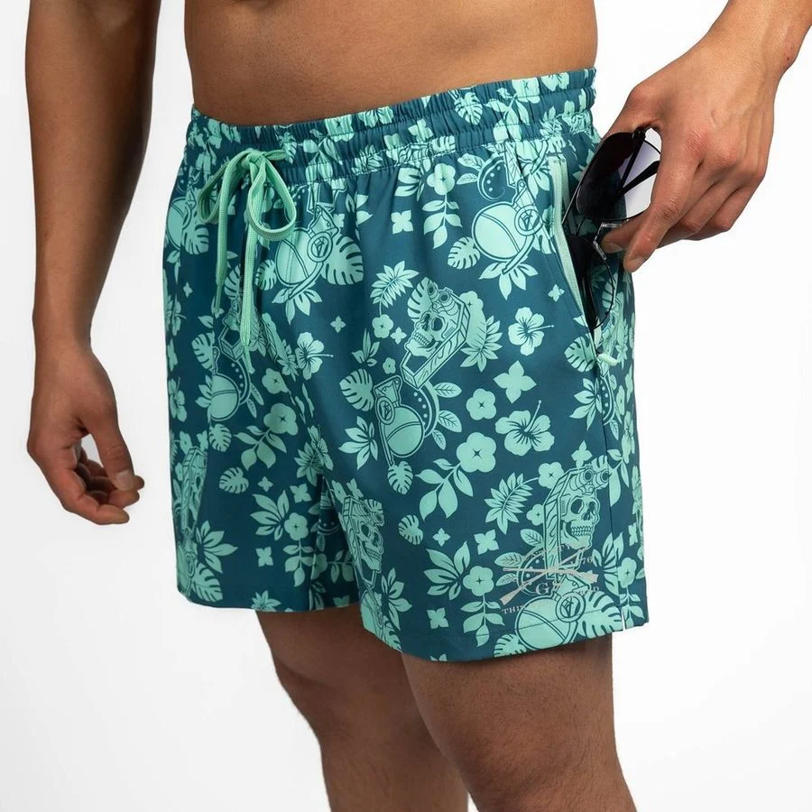 Grunt Short 5" Inseam - Tropical Death Harbor - Image 12