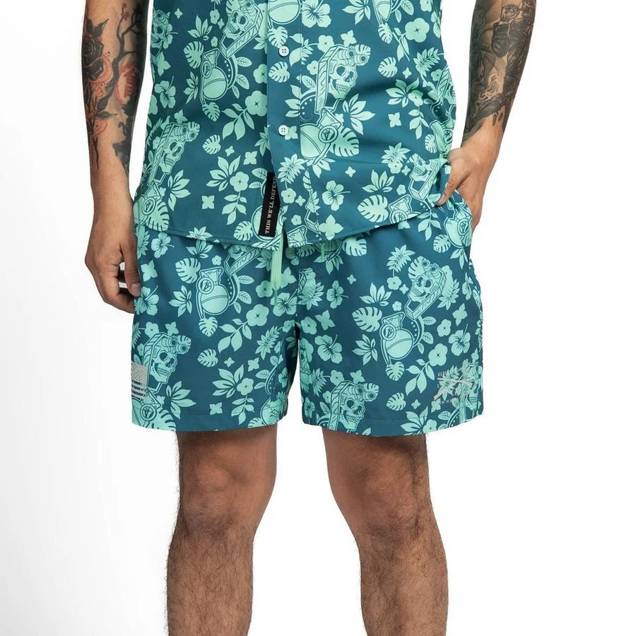 Grunt Short 5" Inseam - Tropical Death Harbor - Image 8