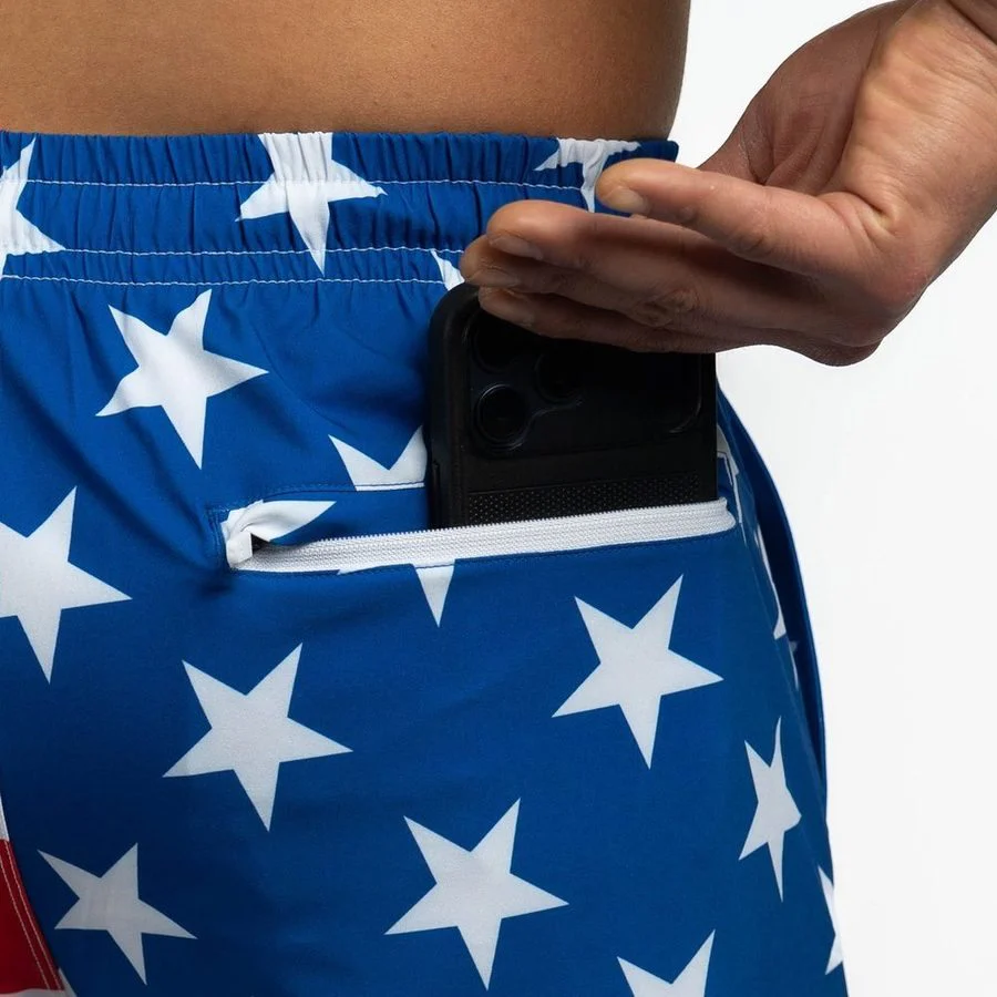 Grunt Short 7" Inseam - American Flag - Image 8