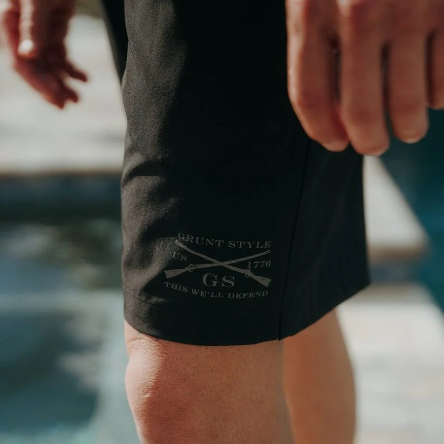 Grunt Short 7" Inseam - Black - Image 6