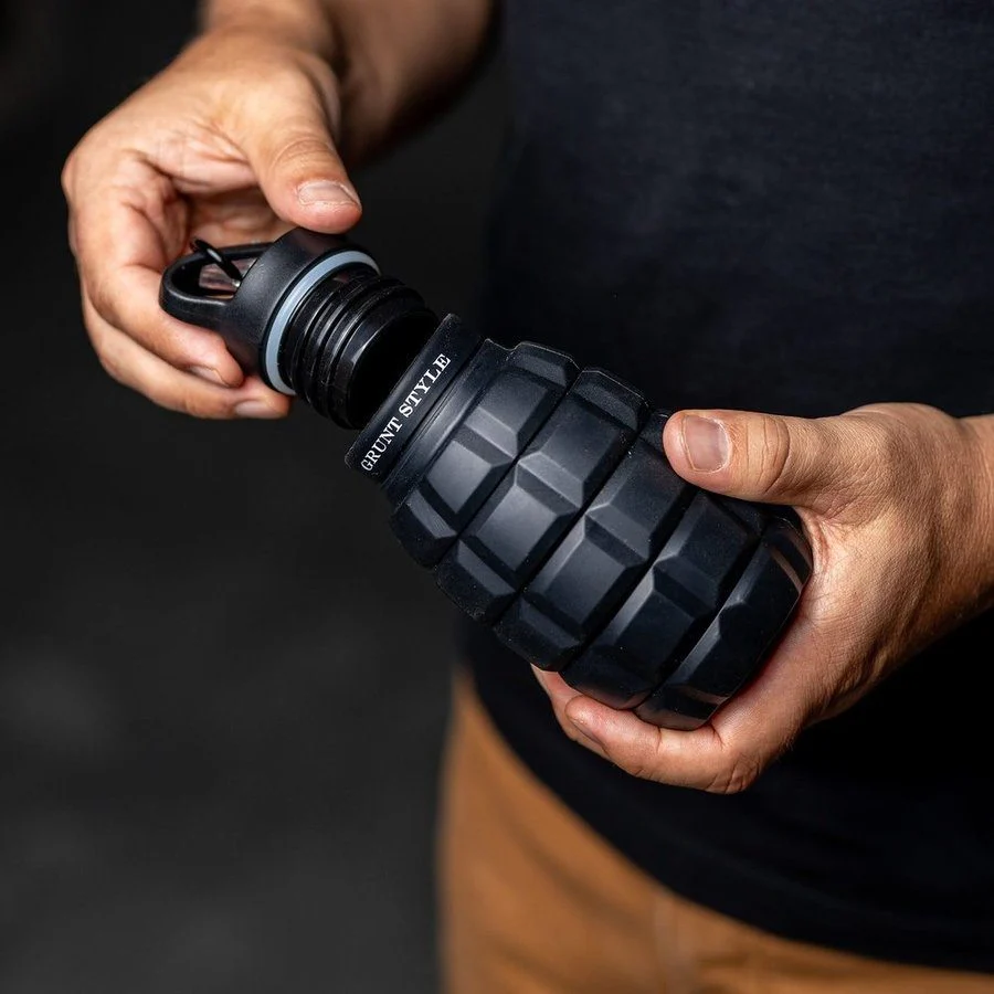 Grunt Style Black Hydro Blast: Collapsible Bottle - Image 3