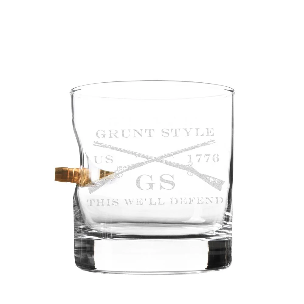 Bullet Rocks Glass
