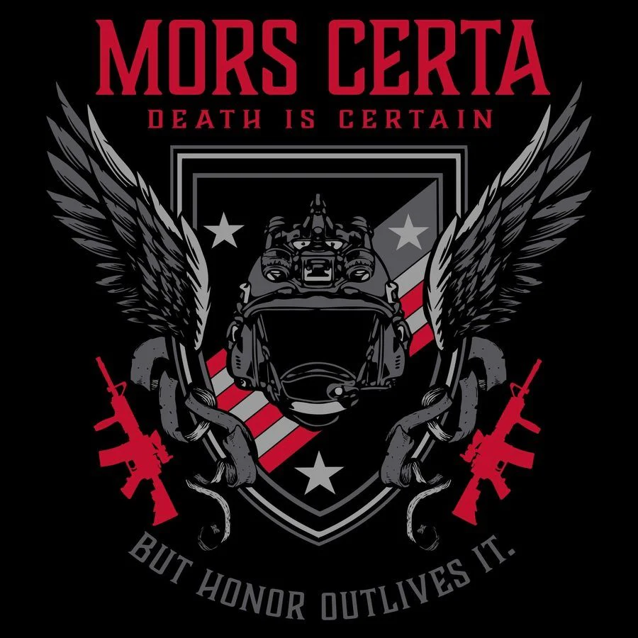 Honor Outlives T-Shirt - Black - Image 6