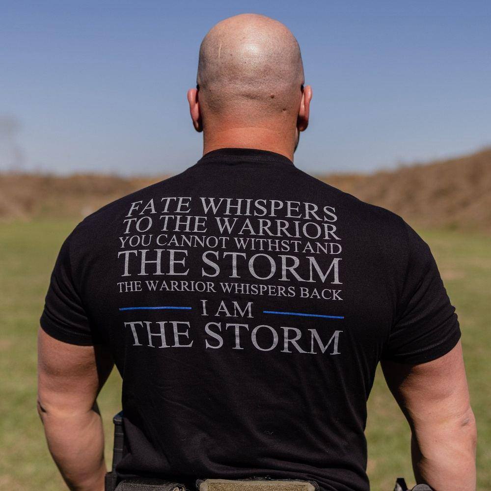 I Am The Storm T-Shirt - Black - Image 4