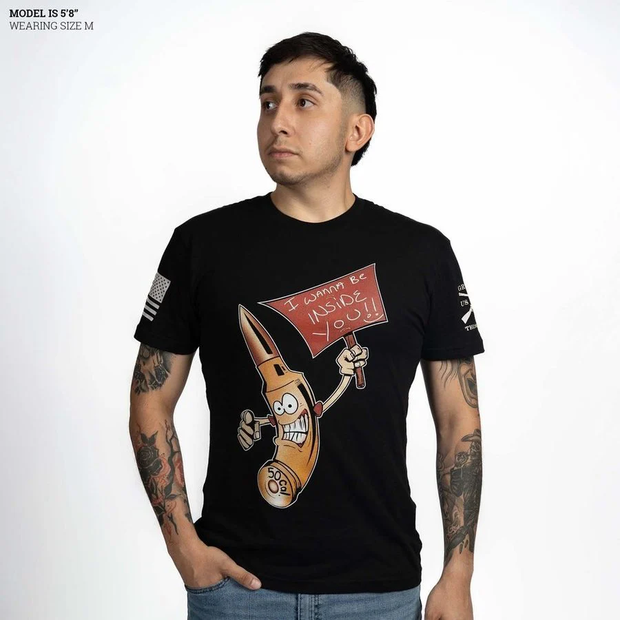 Inside You T-Shirt - Black - Image 5