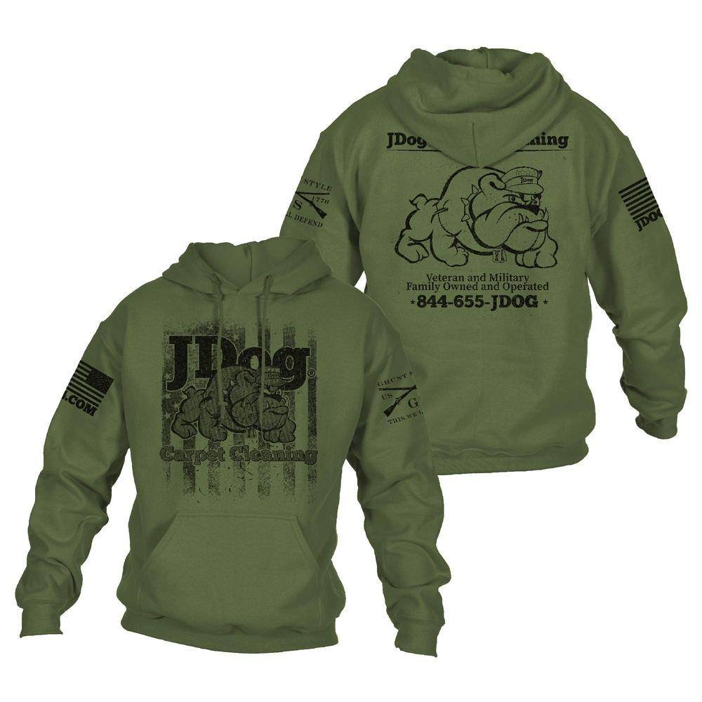 JDog Carpet Cleaning Hoodie - Image 3