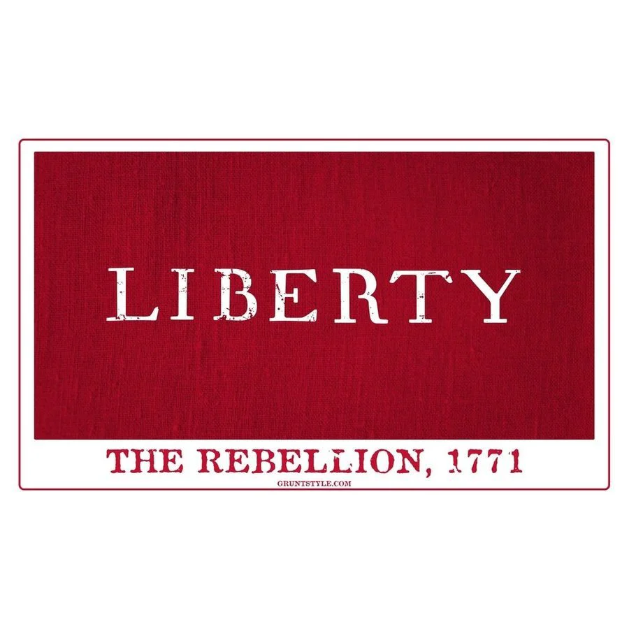 Liberty 1771 Flag Sticker