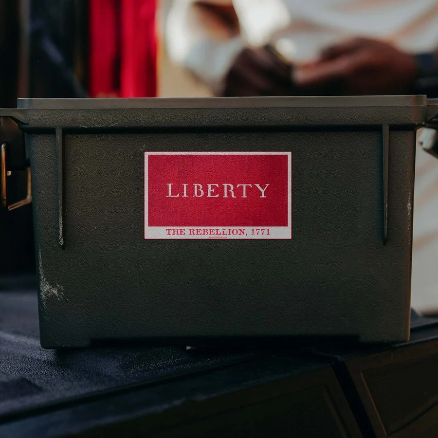 Liberty 1771 Flag Sticker - Image 2