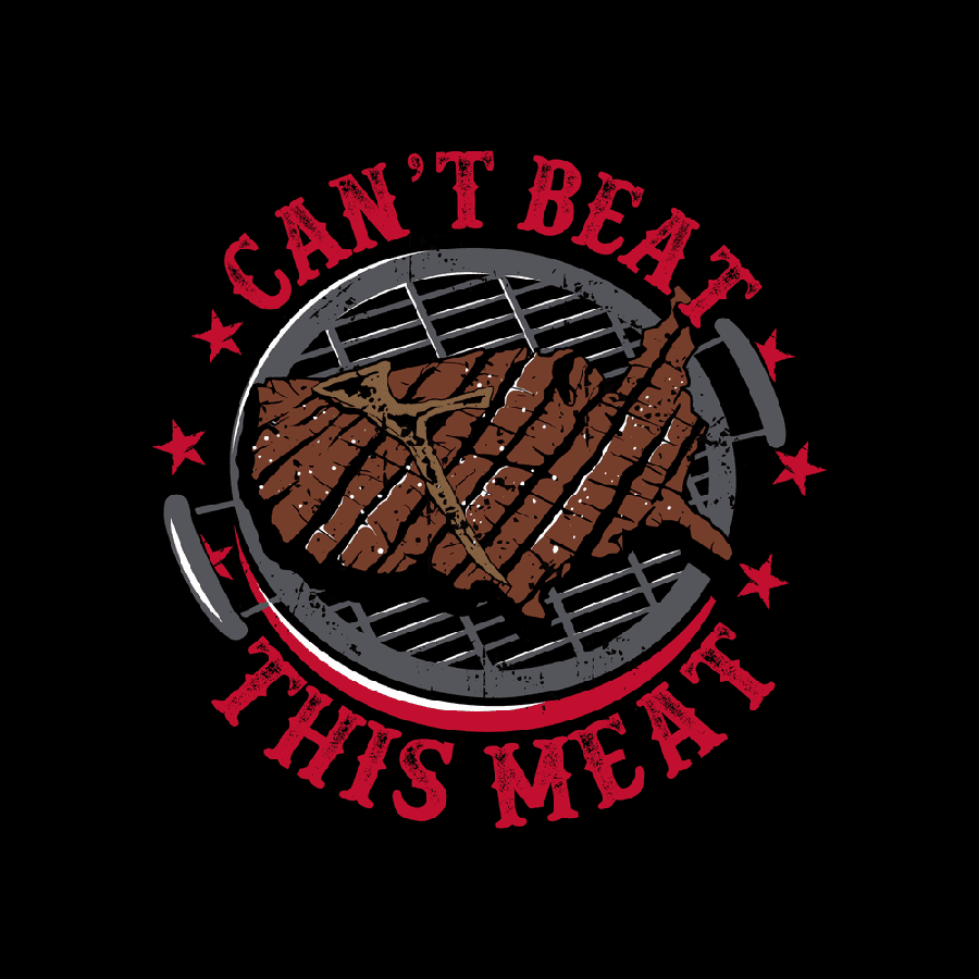 Meat Beater T-Shirt - Black - Image 6