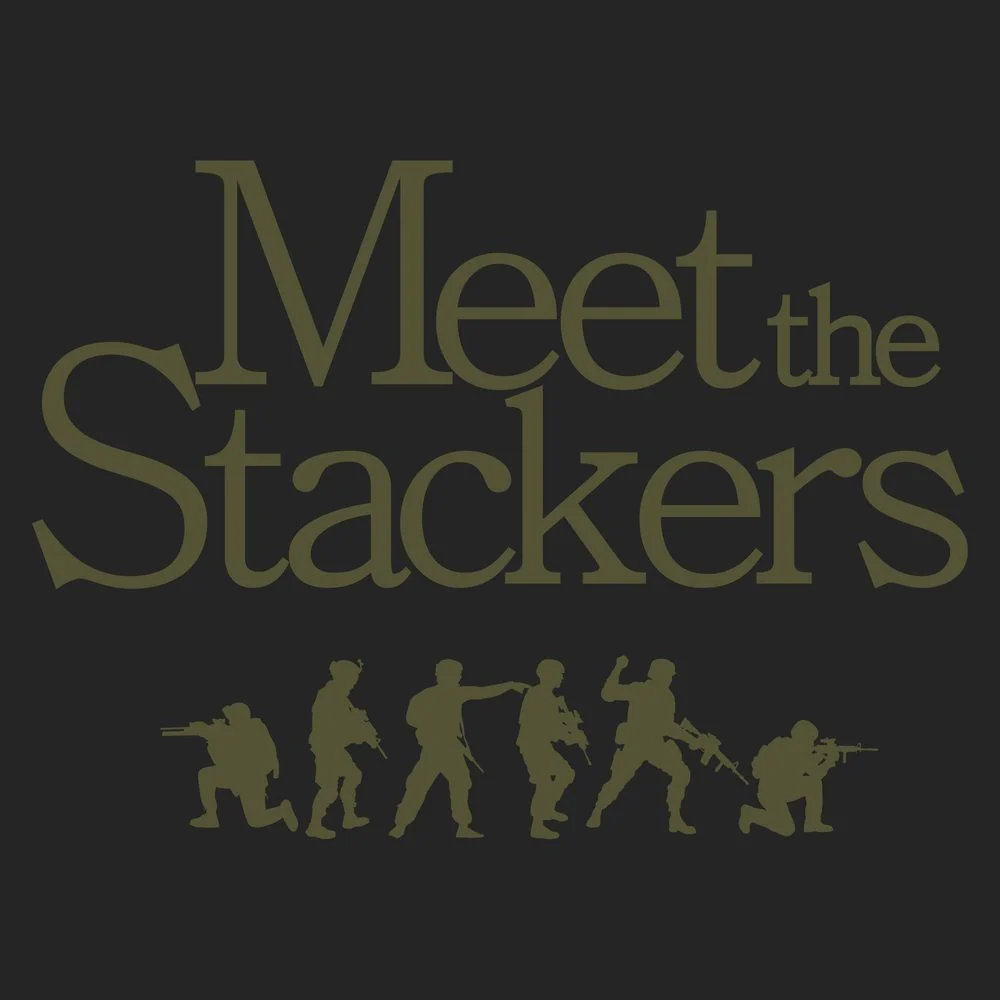 Meet The Stackers T-Shirt - Black - Image 3
