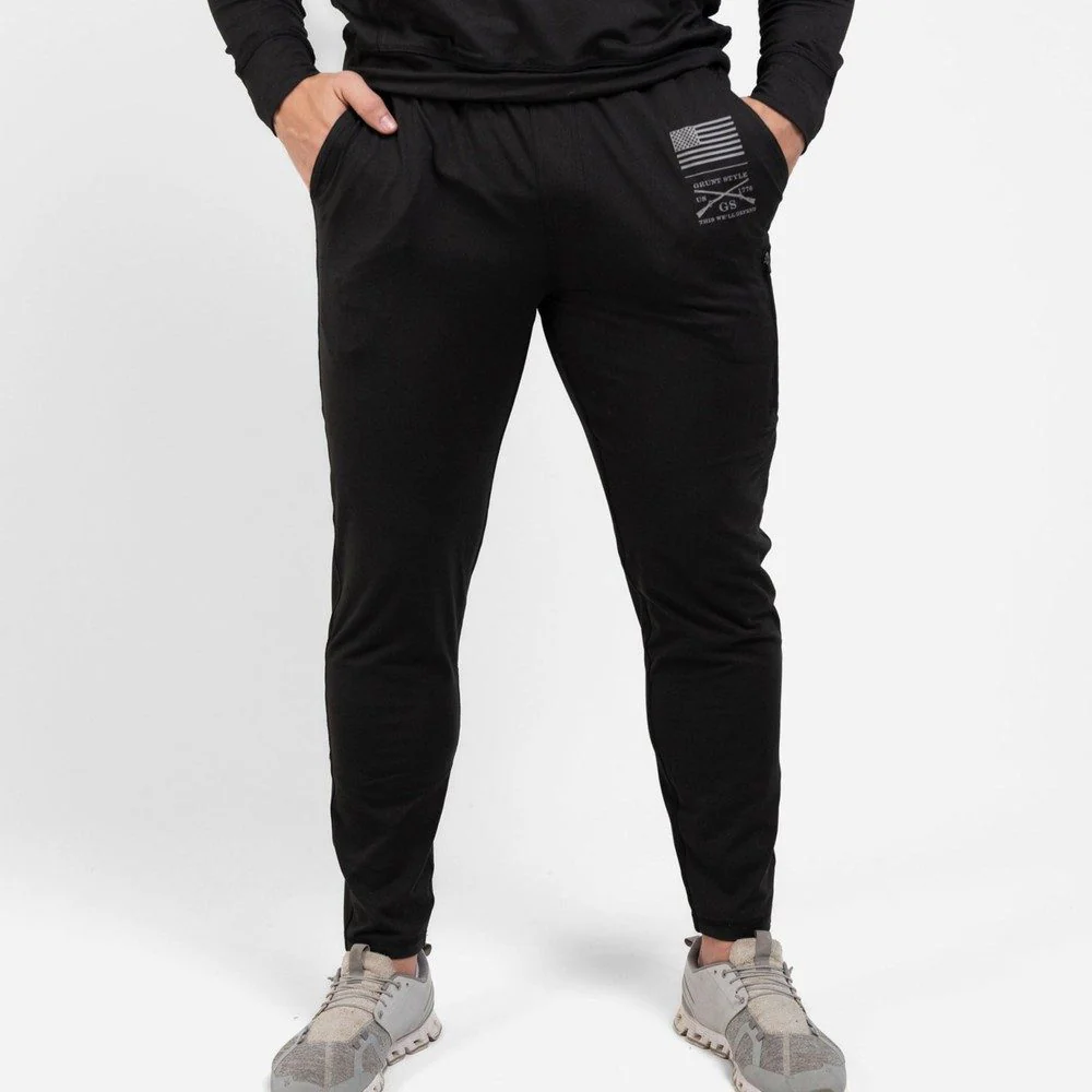 Men's All-Day Jogger - Heather Black - Image 3