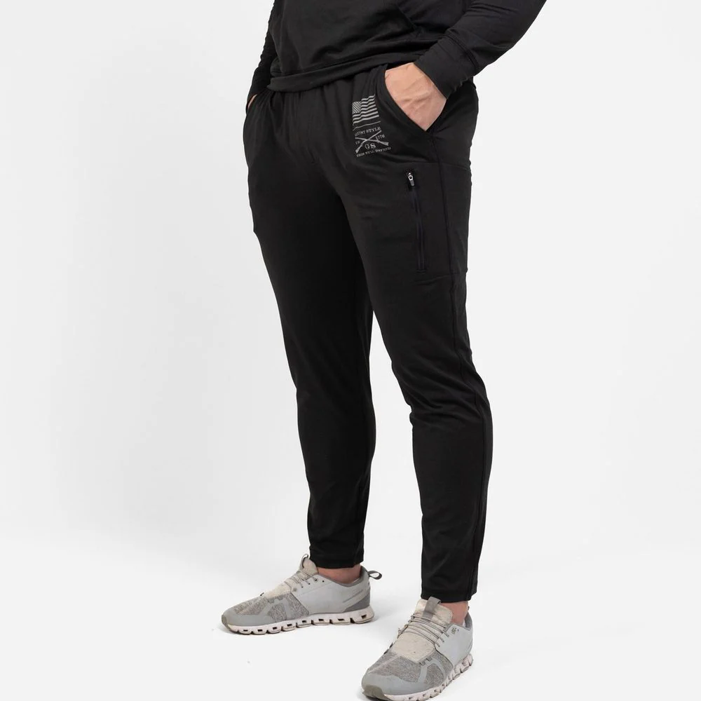 Men's All-Day Jogger - Heather Black - Image 5