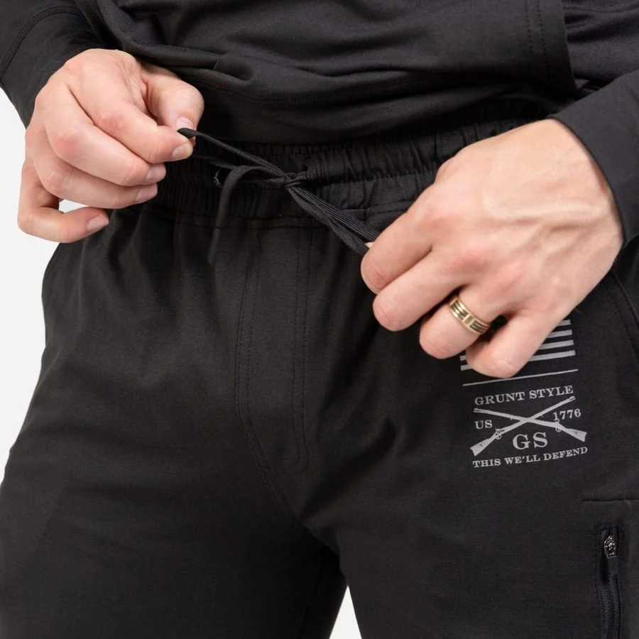 Men's All-Day Jogger - Heather Black - Image 7