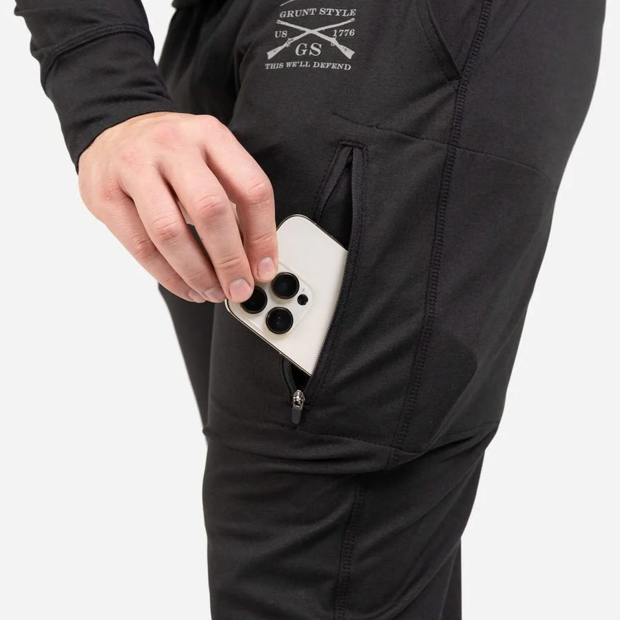 Men's All-Day Jogger - Heather Black - Image 8