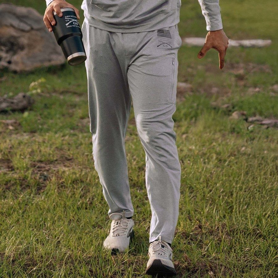 Men's All-Day Jogger - Heather Arctic Gray - Image 2