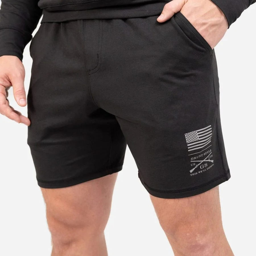 Men's All-Day Short - Heather Black - Image 6