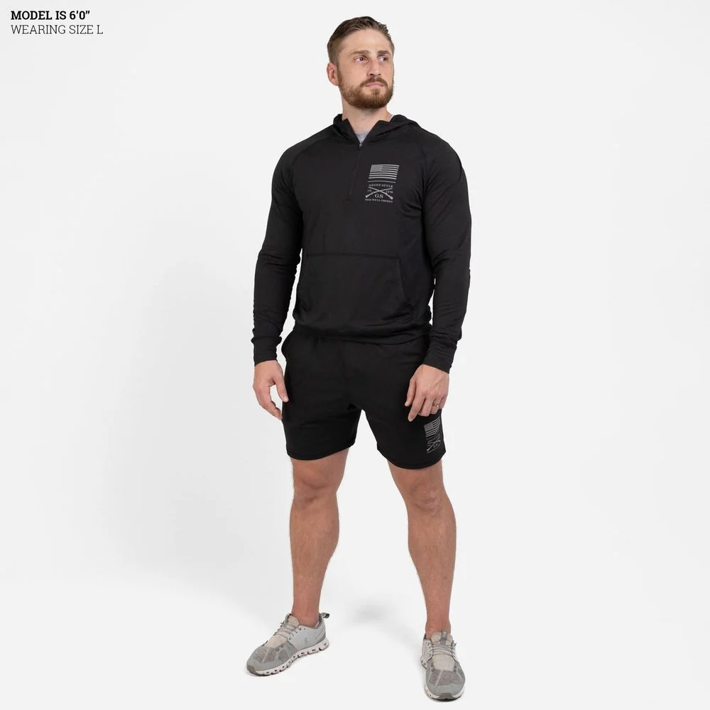 Men's All-Day Short - Heather Black - Image 7