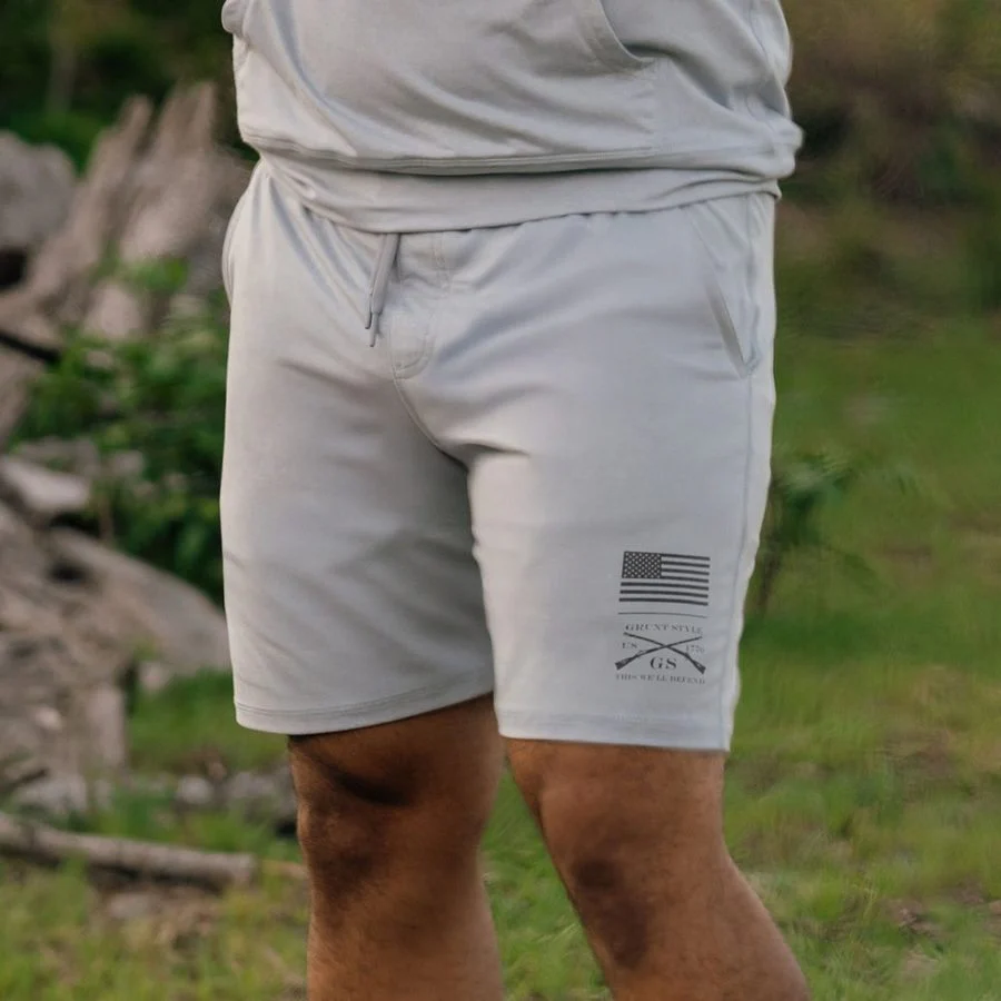 Men's All-Day Short - Heather Gray - Image 2