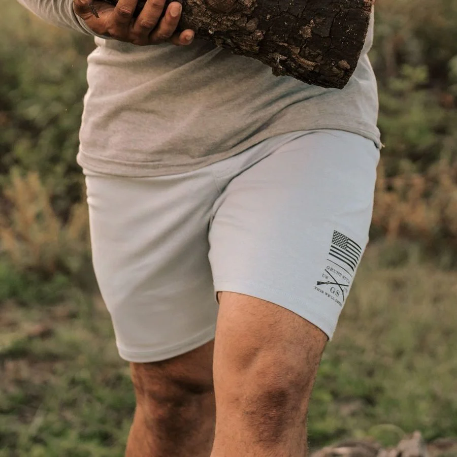 Men's All-Day Short - Heather Gray - Image 3