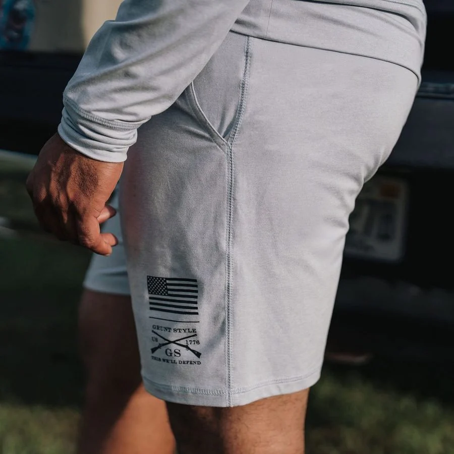 Men's All-Day Short - Heather Gray - Image 5