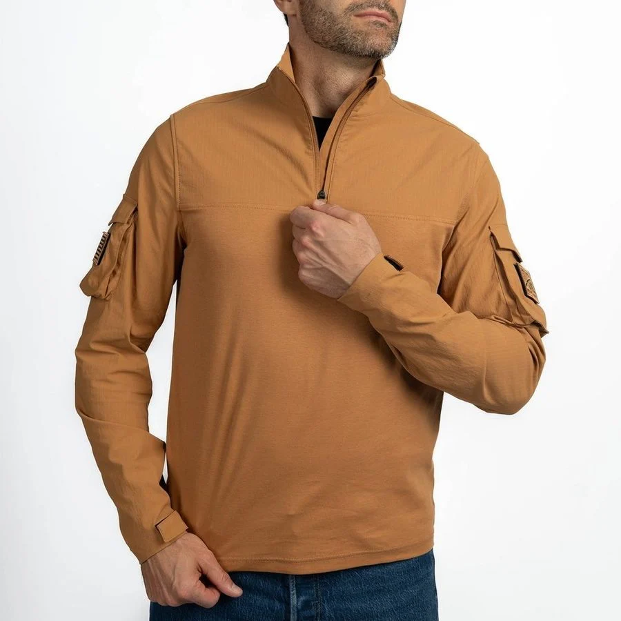 Men's Operator Shirt - Coyote - Image 10