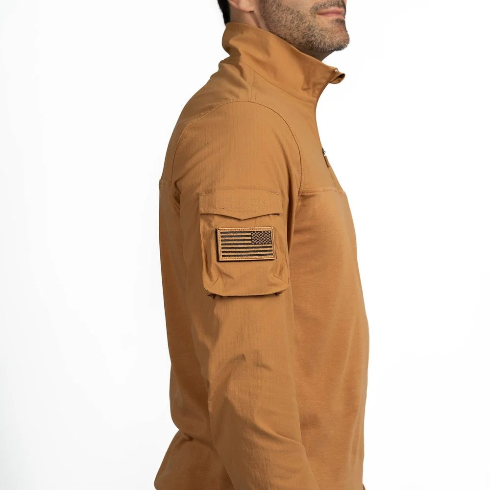 Men's Operator Shirt - Coyote - Image 12