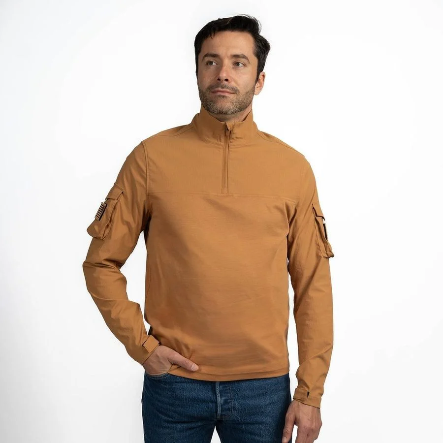 Men's Operator Shirt - Coyote - Image 8