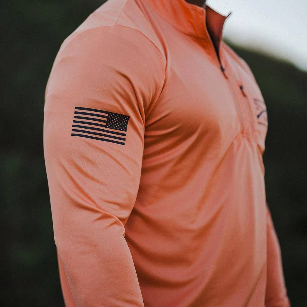Overwatch 1/4 Zip - Apricot Crush - Image 6