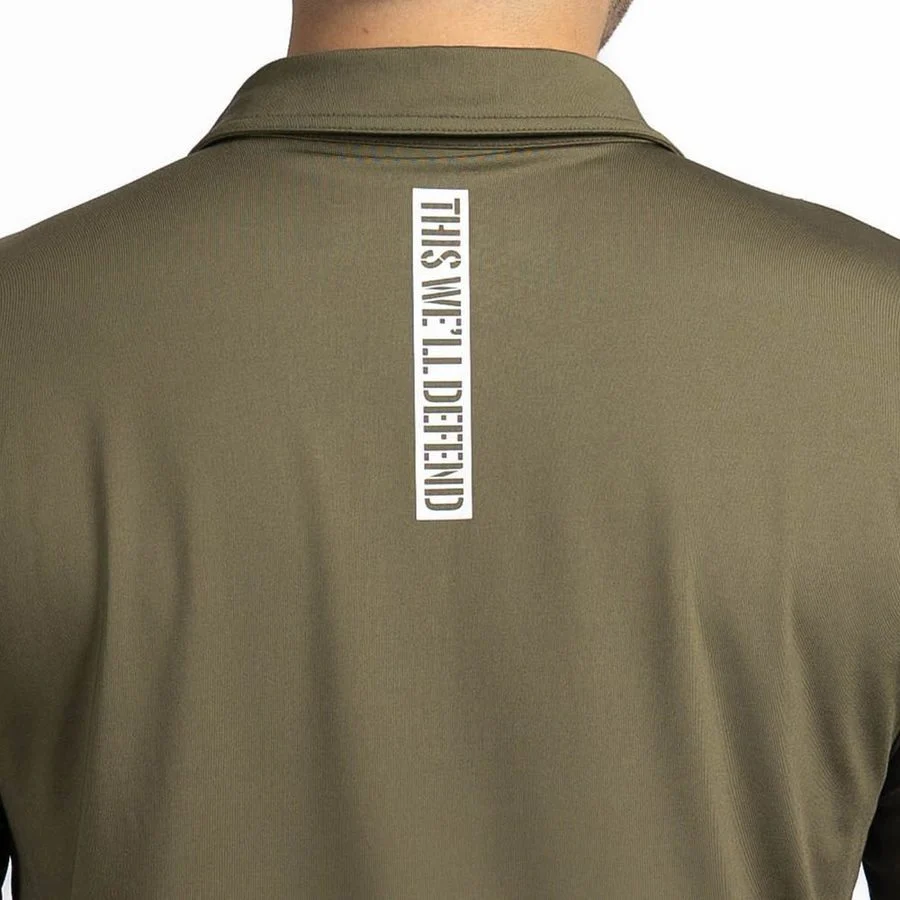 Men's Polo - Military Green - Image 11
