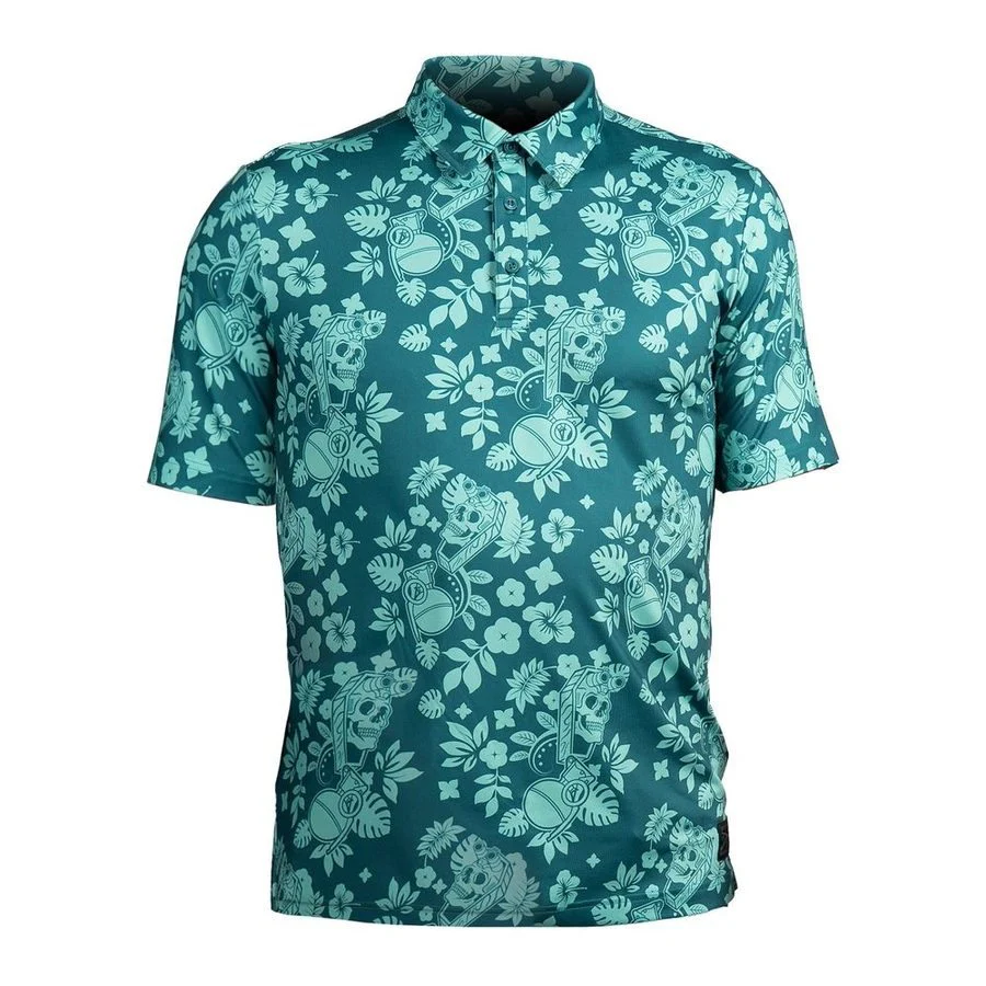 Men's Polo - Tropical Death Harbor