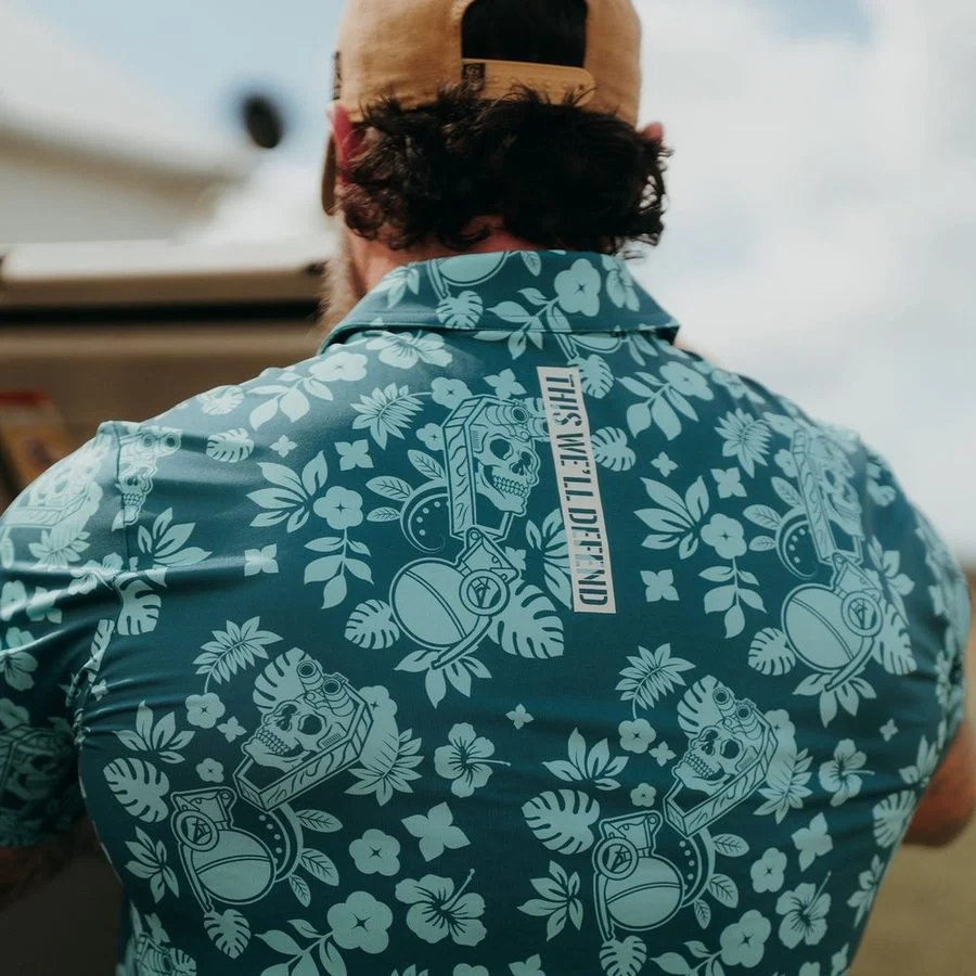 Men's Polo - Tropical Death Harbor - Image 5