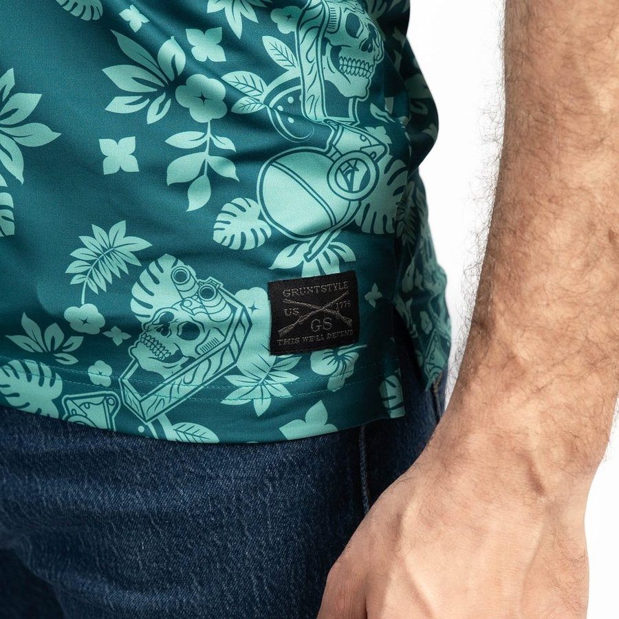 Men's Polo - Tropical Death Harbor - Image 9