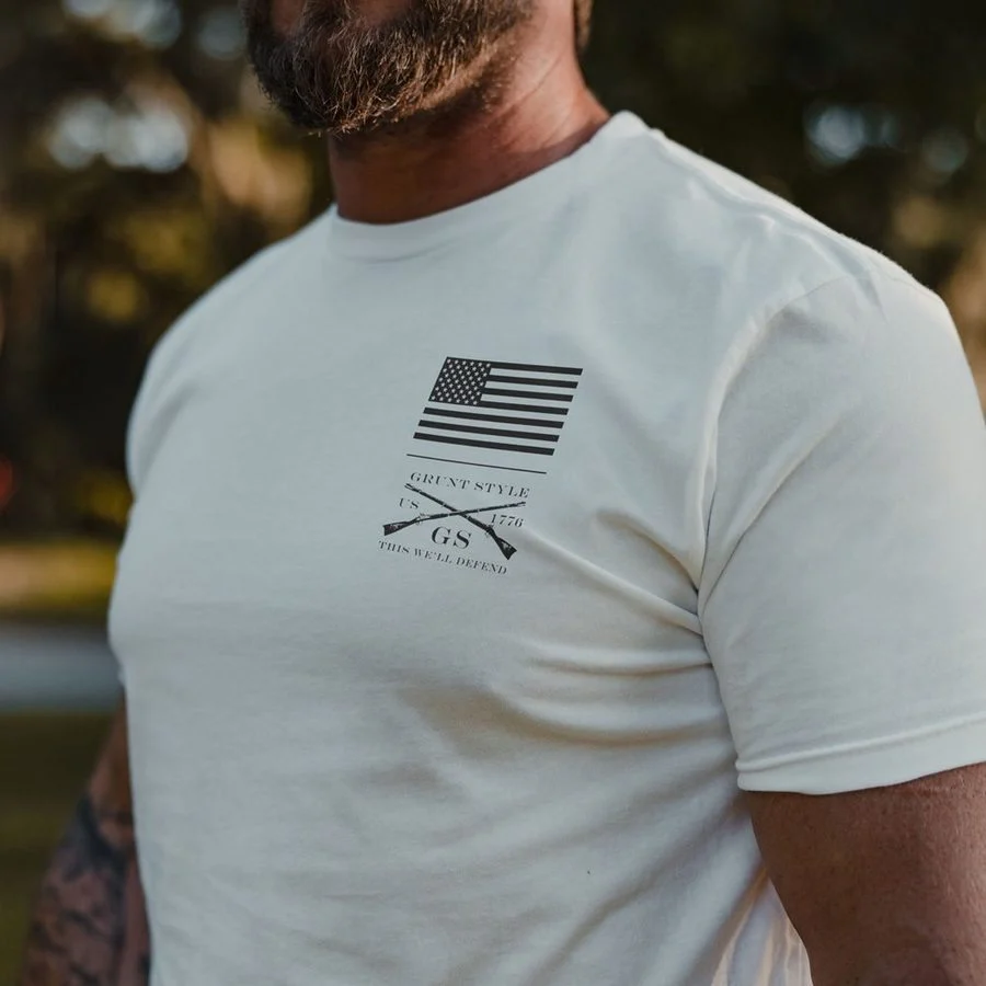 Strength Through Suffering T-Shirt - White - Image 3