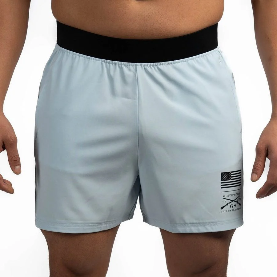 Men's Training Short - Sky Blue - Image 7