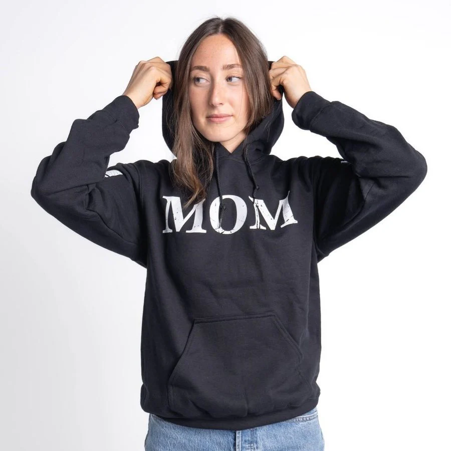 Women's Mom Defined Hoodie - Black - Image 10