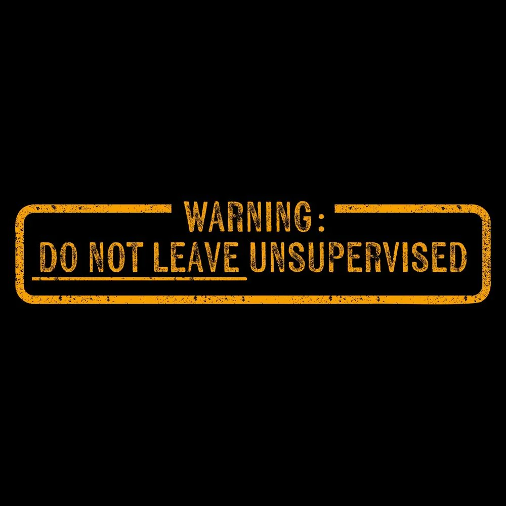 Needs Supervision Hoodie - Black - Image 4