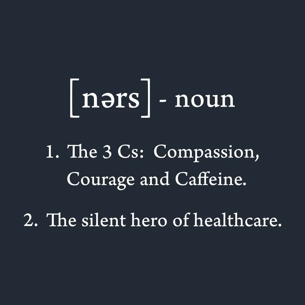 Nurse Defined Hoodie - Navy - Image 3