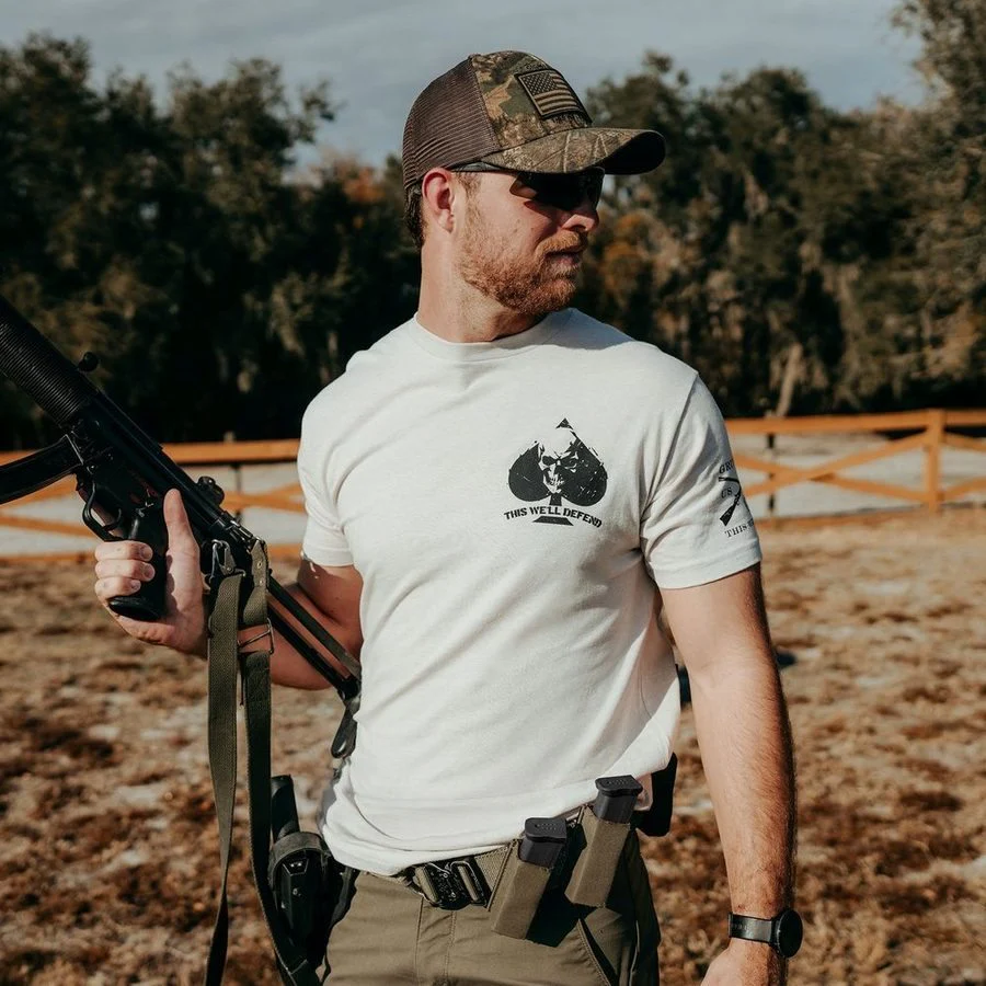Patriot Seal T-Shirt - Sand - Image 3