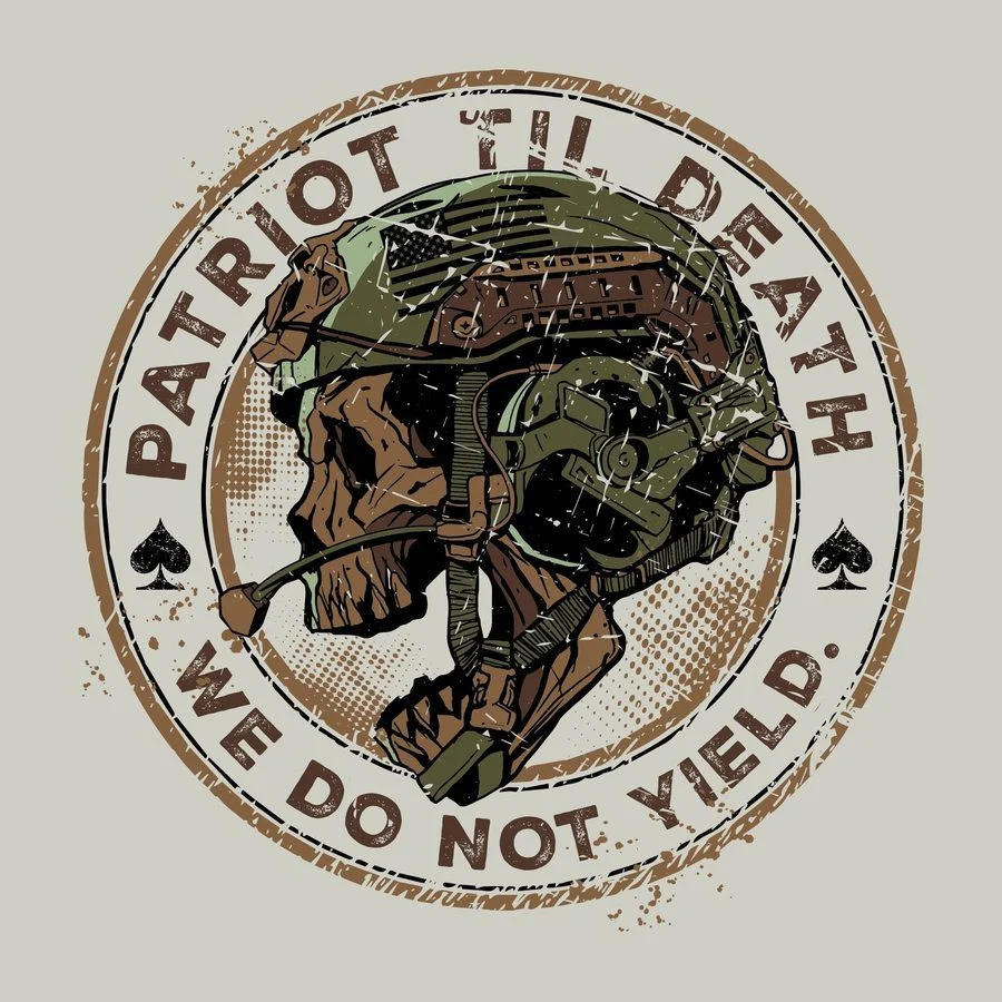 Patriot Seal T-Shirt - Sand - Image 5