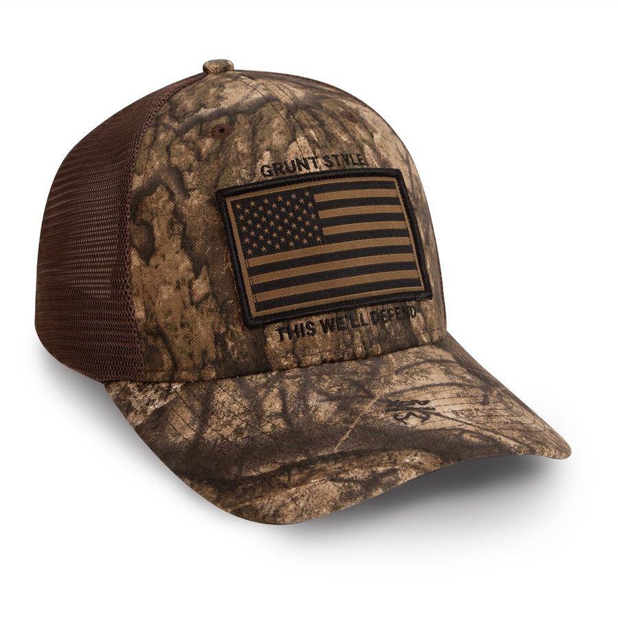 Realtree APX® Flag Stretch Fit Hat - Image 3