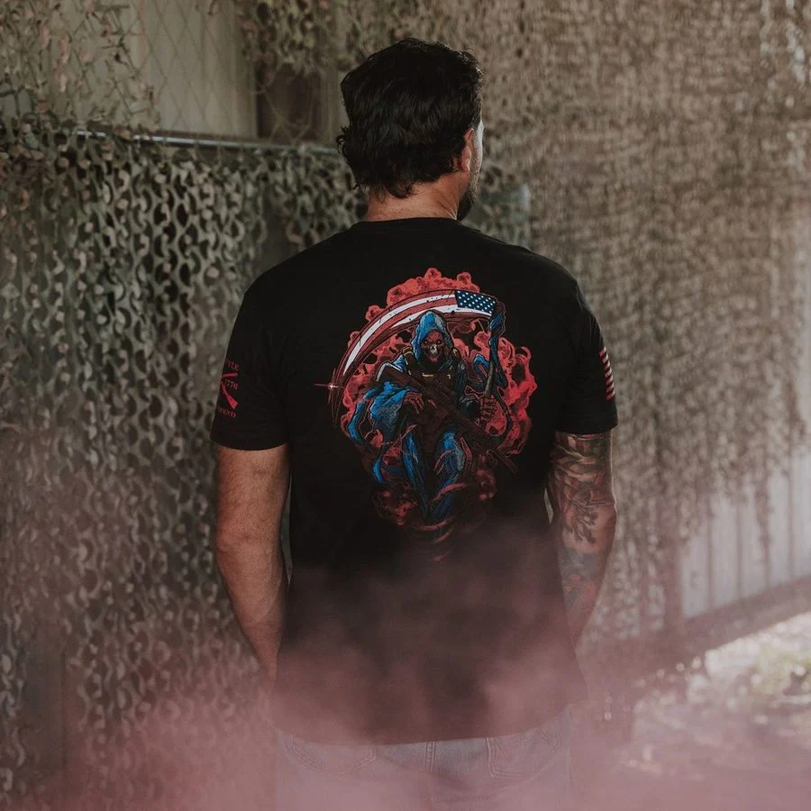 Reaper Fury T-Shirt - Black - Image 5