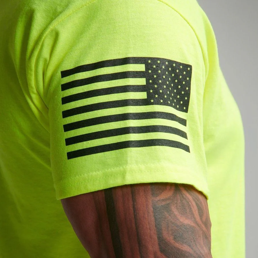 Basic T-Shirt - Safety Green - Image 4