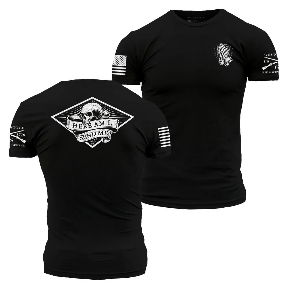 Send Me T-Shirt - Black