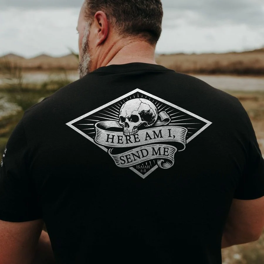 Send Me T-Shirt - Black - Image 2
