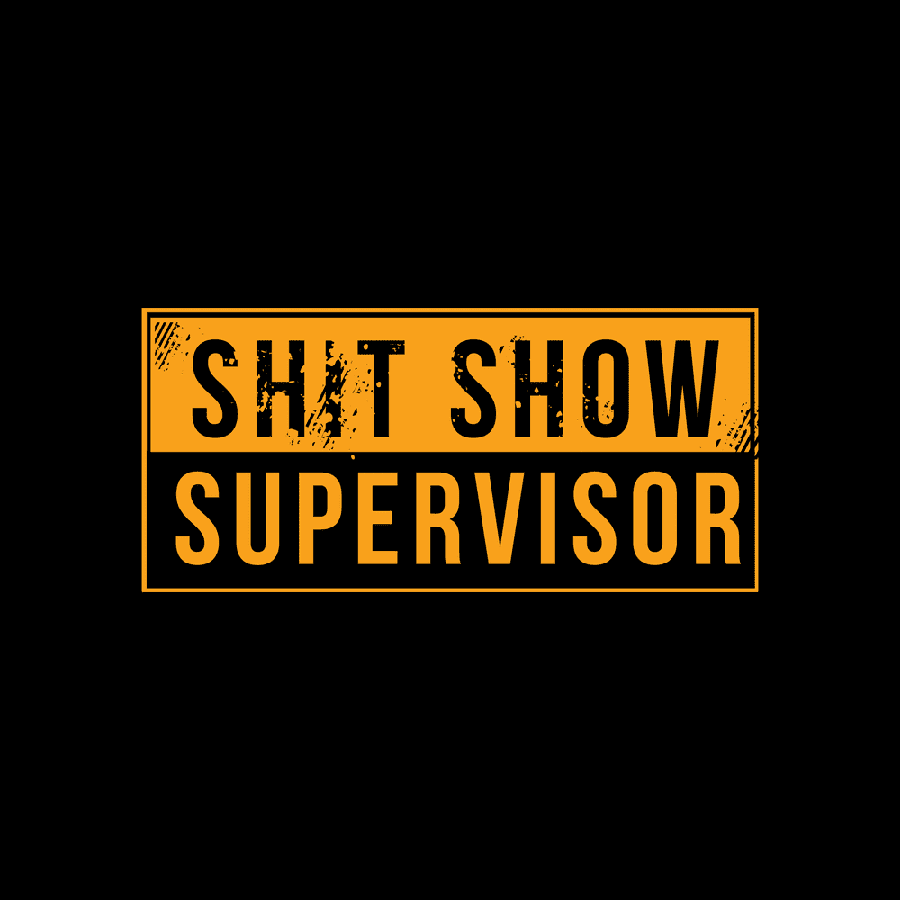 Sh*t Show Supervisor Tank - Black - Image 5