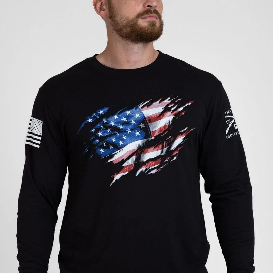 Still Standing Long Sleeve - Black - Image 4